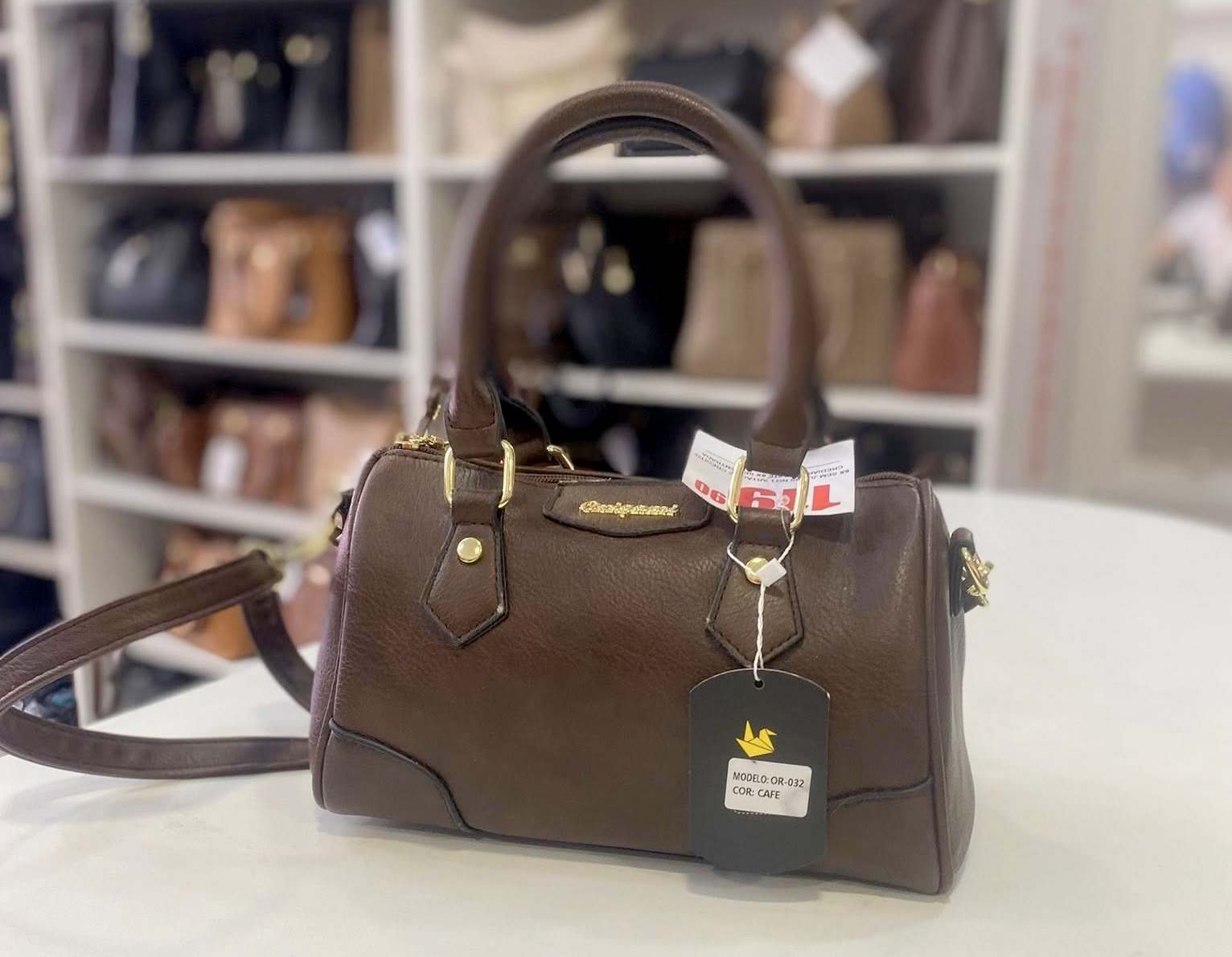 Bolsa transversal tamanho médio